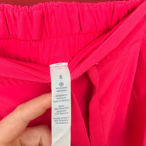 Lululemon Pink Running Shorts - Picture 2 of 4